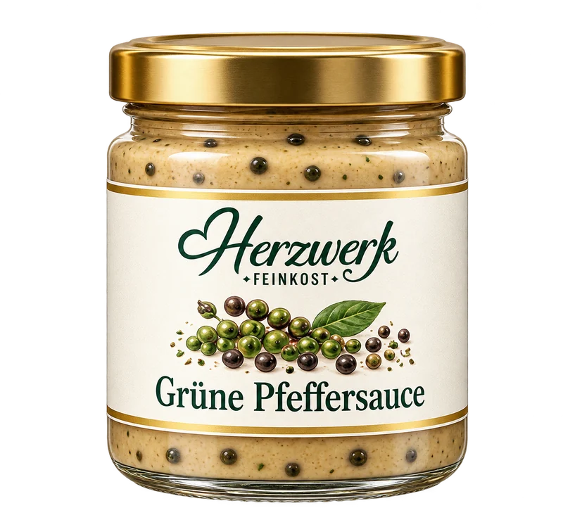 Herzwerk Grüne Pfeffersauce